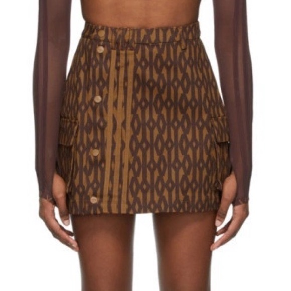 adidas Dresses & Skirts - NWT Adidas x Ivy Park Monogram Skirt in Brown Size XS